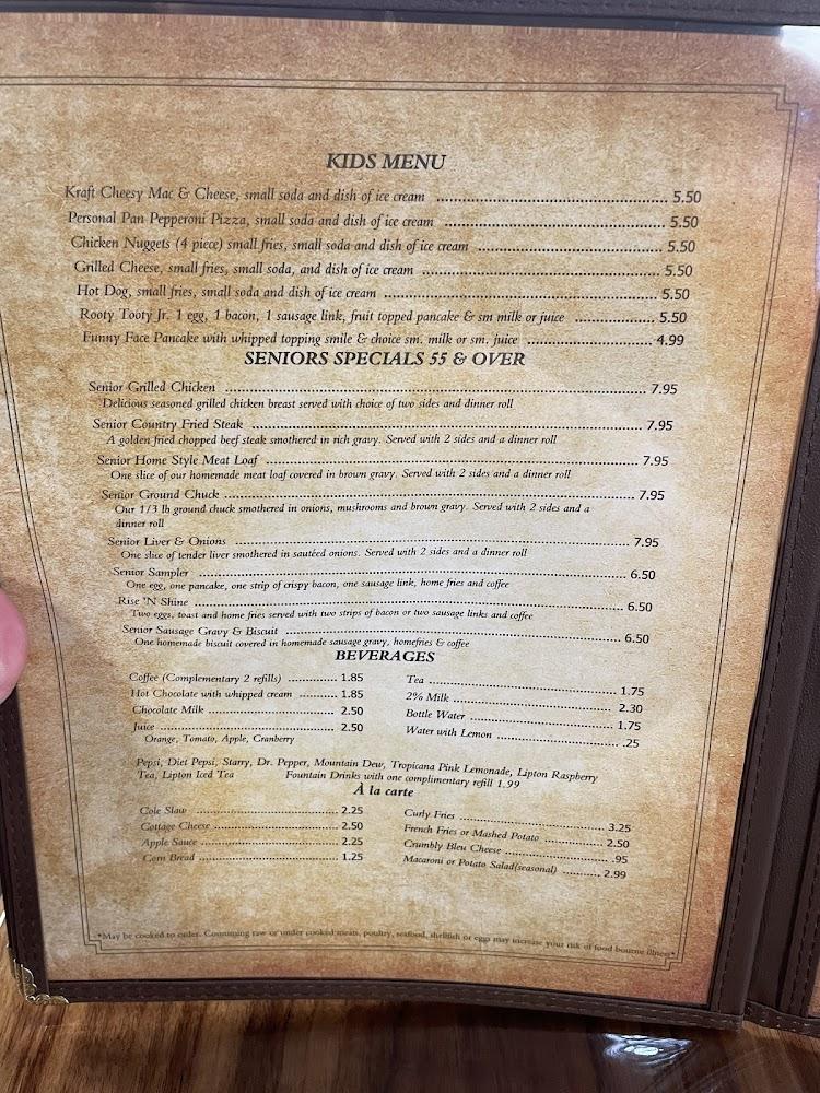 Reese's Hideaway Menu image 3